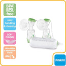 Mam - 2-in-1 Double Electric Breast Pump & Manual Breast Pump Image 9