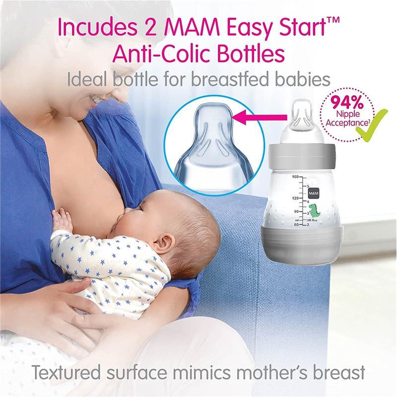 Mam - 2-in-1 Double Electric Breast Pump & Manual Breast Pump Image 3