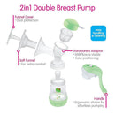 Mam - 2-in-1 Double Electric Breast Pump & Manual Breast Pump Image 5