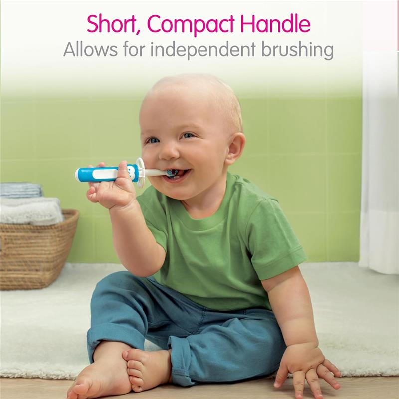 Mam - 2Pk Baby Toothbrushes Boy 6M+ Image 4