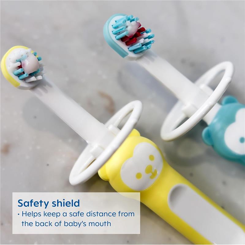Mam - 2Pk Baby Toothbrush Pink, 6M Image 4