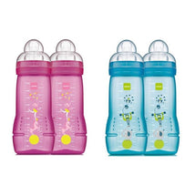 Mam - 2Pk Baby Bottles Anti-Colic 11Oz (Colors May Vary) Image 1