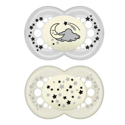 MAM 2-Pack Night Pacifier 6+ M - Unisex Image 1