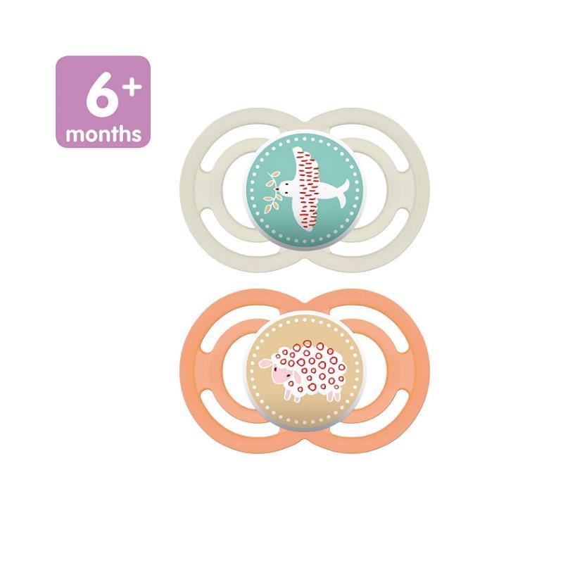 Mam - Perfect Baby Girl Pacifier 6M+