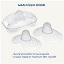 Mam - 2Pk Breastfeeding Nipple Shields, 23mm Image 3