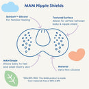 Mam - 2Pk Breastfeeding Nipple Shields, 23mm Image 5
