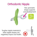 Mam - Comfort Baby Pacifier, 100% Lightweight Silicone, Sterilizer Case, Girl, 0-3 Months Image 5