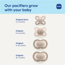 MAM 2Pk Original Matte Baby Pacifiers 6/16M Image 7