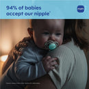 MAM 2Pk Perfect Baby Premium Pacifier 16+ Months, Extra Thin Nipple, Glows in The Dark Image 6