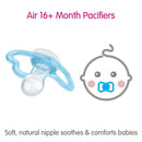 Mam - 3Pk Girl Air Night & Day Pacifiers, 16M+ Image 4