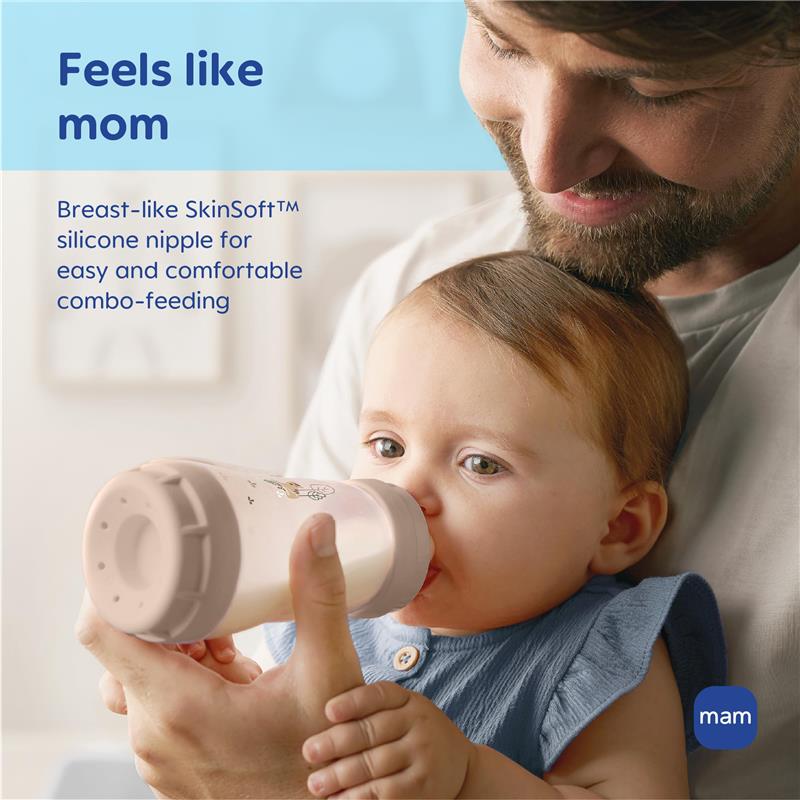 MAM 4Pk Baby Bottle Nipples Extra Fast Flow Size 4, 6M Image 6
