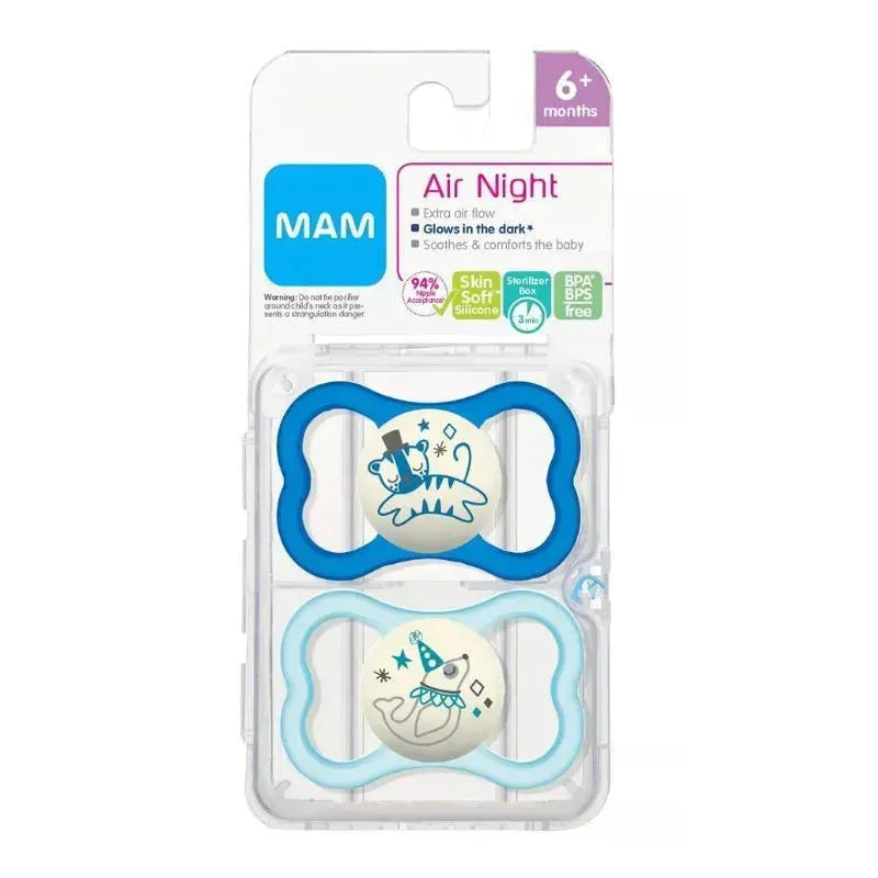 Mam- Air Night Pacifier 16+ Months, Boy Image 2