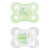 Mam - 2Pk Air Night Pacifier Assorted Blue/Green/Pink Image 2