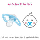 MAM Air Orthodontic Pacifier, Boy, 6+ Months, 2-Count Image 3