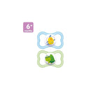 Mam Air Pacifier 6M+ Turtle & Chicken Assorted Image 2