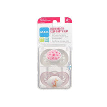 MAM Animals Orthodontic Pacifier, 2 Pack, Girl, 6+ Months Image 2