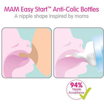 Mam - Anti-Colic Baby Bottle 5 Oz Slow Flow Unisex White Image 2