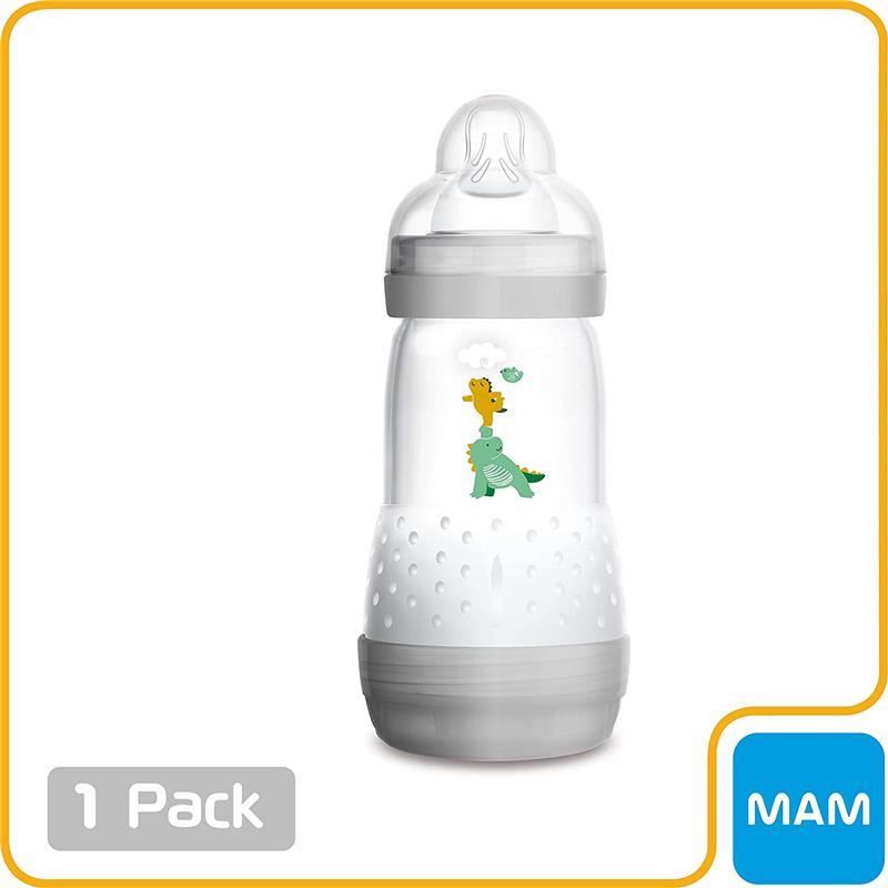 Mam Anti-Colic Baby Bottle Single 8Oz Neutral - Colors May Vary Image 4