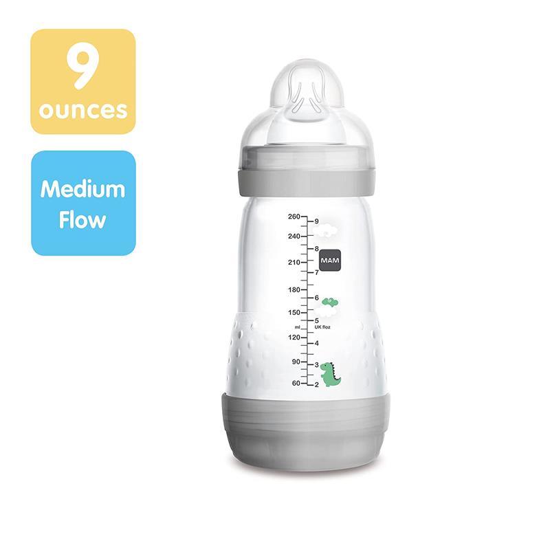 Mam Anti-Colic Baby Bottle Single 8Oz Neutral - Colors May Vary Image 5