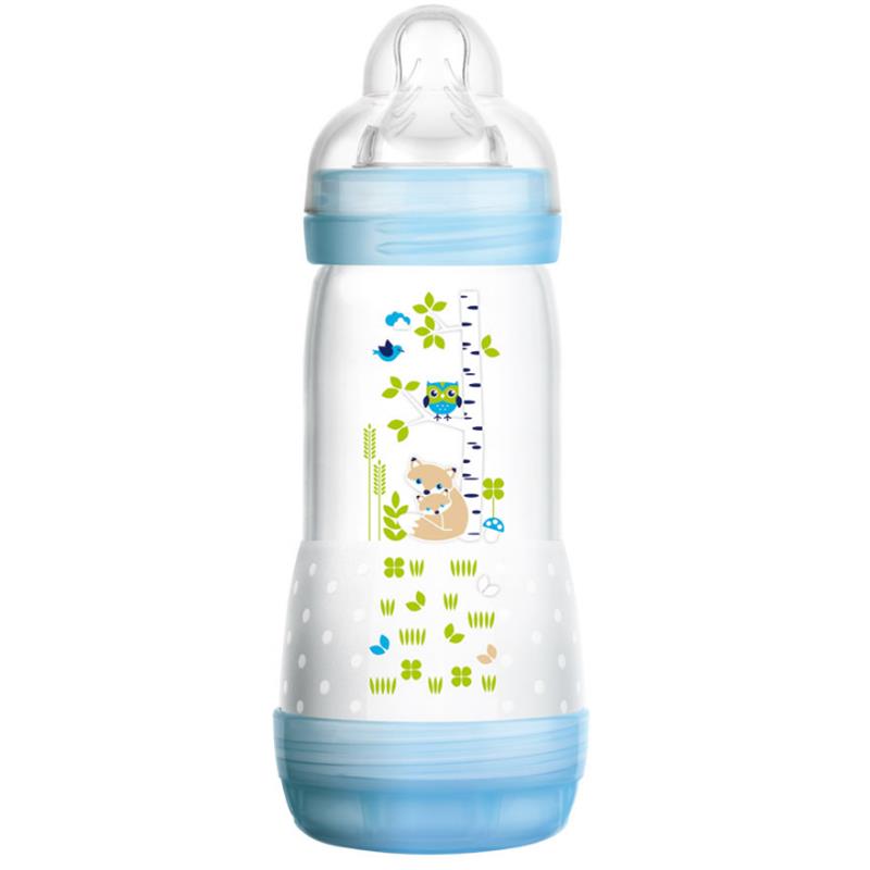 Mam Anti Colic Baby Boy Bottle, 8Oz
