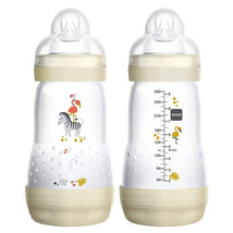 Mam - 2Pk Baby Bottles Anti Colic 9Oz, White Image 1