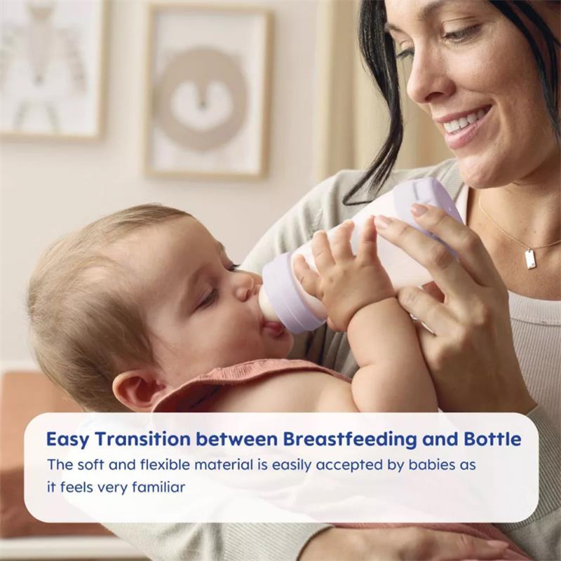 Mam - 2Pk Bottle Nipples, Level 1 Slow Flow Nipple, 0M+ Image 3