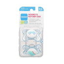 Mam Boys' Clear Pacifiers, 0-6M Image 2