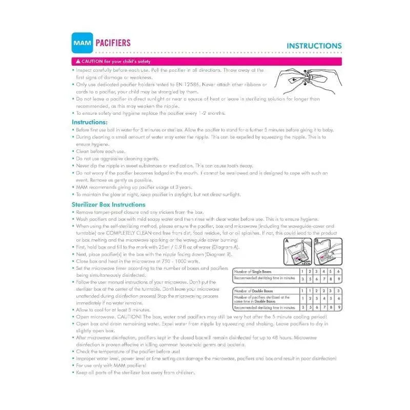 Mam Boys' Night Pacifiers, 6M+ Image 11