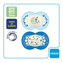 Mam Boys' Night Pacifiers, 6M+ Image 3