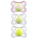 Mam Clear Orthodontic Pacifier, 3-Pack, 0-6 Months, Colors May Vary Image 4