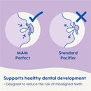 Mam - 2Pk Crystal Orthodontic Pacifier 6/16M, Colors May Vary Image 4