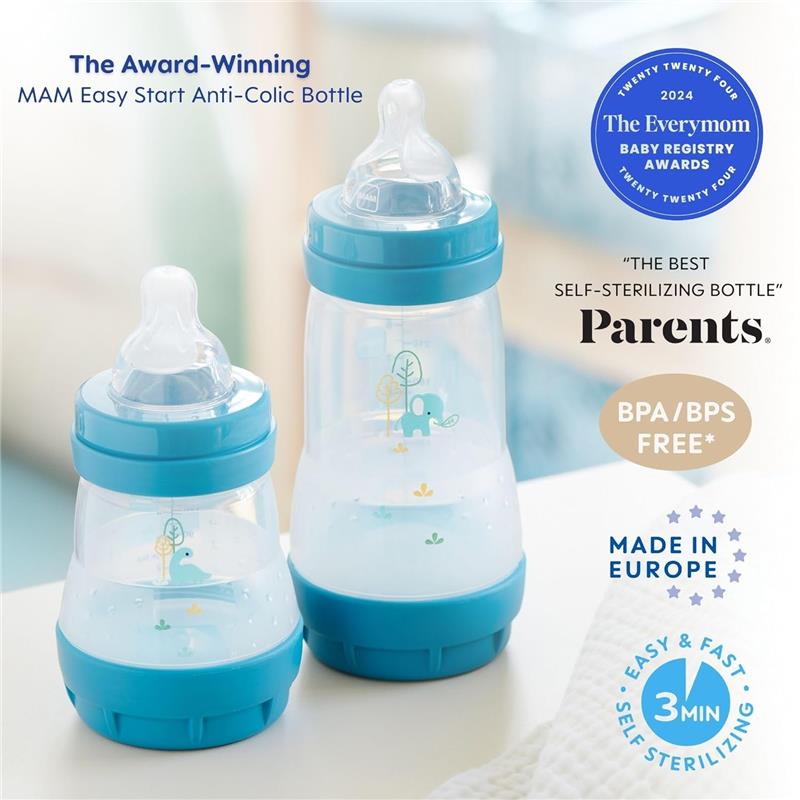 Mam - 6Pk Feed & Soothe Feeding Set Girl, 0/3M Image 8
