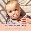 Mam - 2Pk Mini Air Pacifier Sensitive Skin Girl, 0/6M Image 4