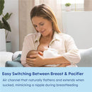 Mam - 2Pk Original Night Silicone Pacifier Girl, 0/6M Image 3