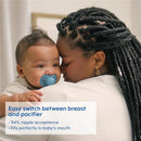 Mam - 2Pk Original Night Pacifiers, Glows in The Dark, 6/16M Image 4