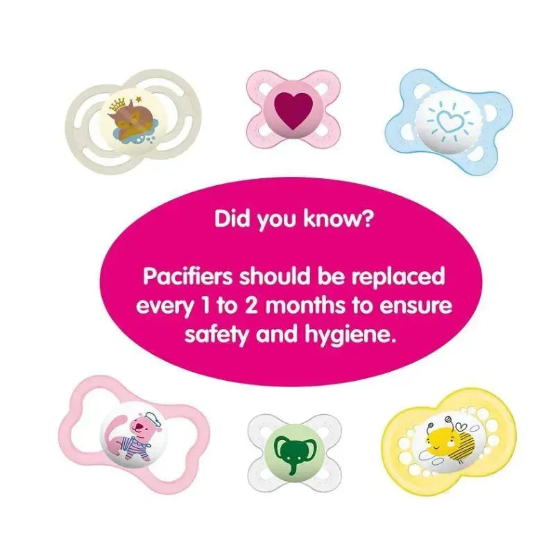 Mam Girls' Start Nature Sky Pacifiers, 0M+ Image 6