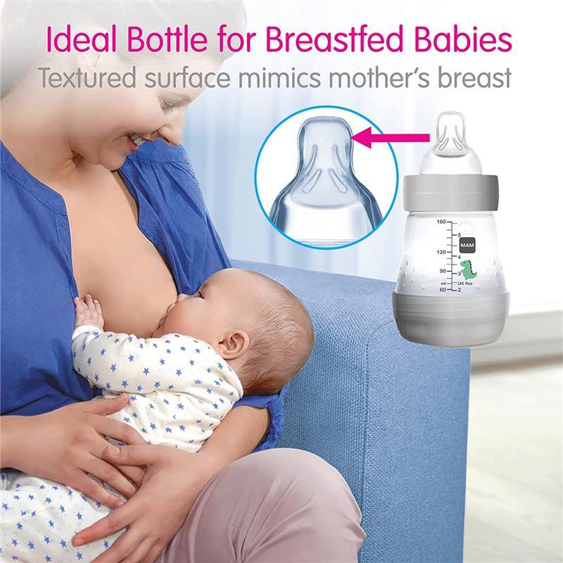 Mam - 15Pk Grow with Baby Gift Set Anti-Colic Bottles & Silicone Nipples SkinSoft Image 4