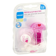 Mam I Love Mommy/Daddy Assorted Mam Pacifier 1Pk  Image 2