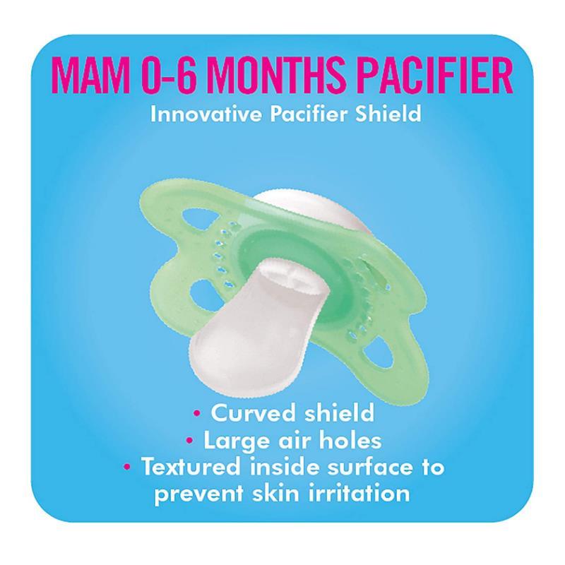 Mam Love & Affection Pacifier 2Ct - Daddy 0 - 6 M Boy Image 5