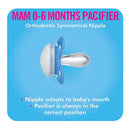 Mam Love & Affection Pacifier 2Ct - Daddy 0 - 6 M Girl Image 4