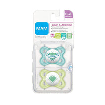 Mam Love & Affection Pacifier 2Ct - Mommy 0 - 6 M Boy Image 2