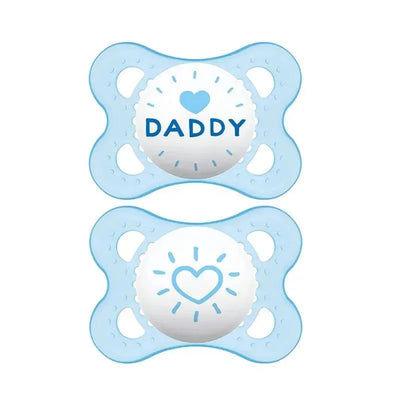 Mam Love & Affection Pacifiers 0-6M - Colors May Vary, 2-Pack Image 1