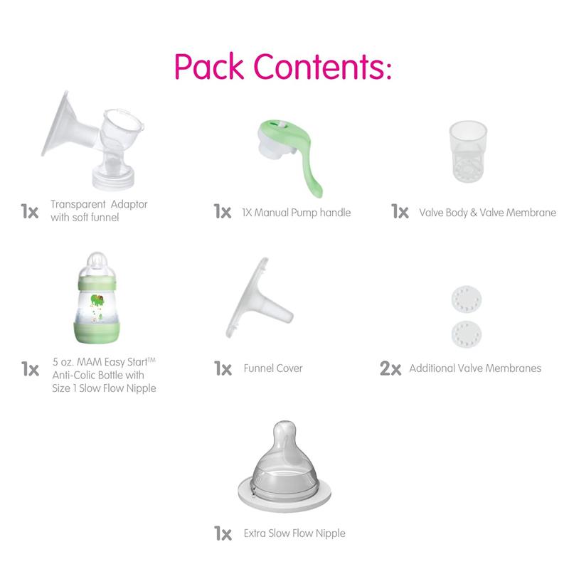 Mam - Manual Breast Pump Portable Breast Image 3