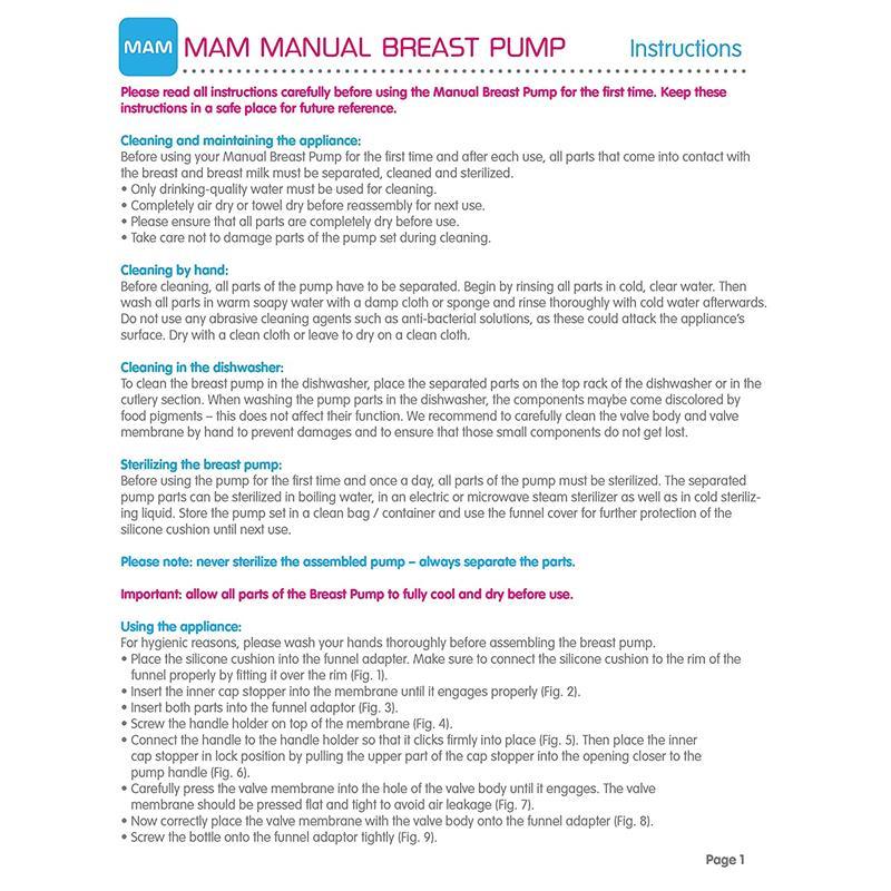 Breast Pump review: Dr. Brown's Manual Breast Pump - Baby Bargains