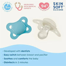 Mam - Matte Deco Pacifier, 6/16M, Assorted Image 2