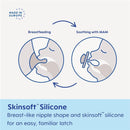 Mam - 2Pk Pacifier Matte Deco Girl, 6/16M Image 5