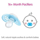 Mam - Matte Non- Deco Pacifier 16+ Months, Boy Image 2
