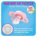 MAM Mini Air Mam Sensitive Skin Pacifier & Sterilizing Case,2pk Image 3