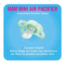 Mam Mini Air Pacifier 0-6M, 2-Pack, Green Image 5