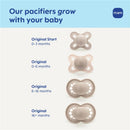 MAM Original Start Matte Baby Pacifiers 0-3 Mths, BPA-Free Skin Soft Silicone Nipple, Developed with Medical Experts Specially for Smaller Newborn  Image 7
